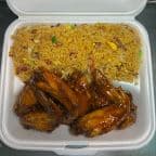 Best Honey Chicken Wings w Pork Fried Rice  in Orlando, FL